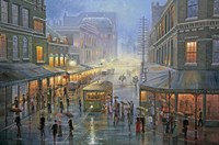A Wet Evening - Sydney Fine Art Print