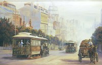 Melbourne Cable Cars Fine Art Print