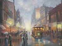 Sydney By Gaslight Fine Art Print