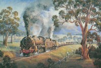 A Friendly Wave Fine Art Print