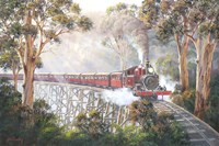 Misty Morning - Belgrave Fine Art Print