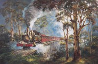 Puffing Billy 1 Fine Art Print