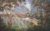 Puffing Billy 2 Fine Art Print