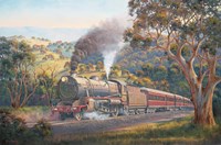 Western Express Fine Art Print