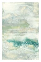 Serene Seafoam I Framed Print