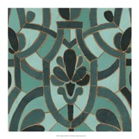 Turquoise Mosaic III Fine Art Print