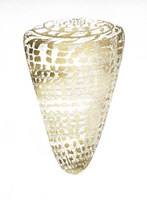 Gold Foil Shell I Framed Print