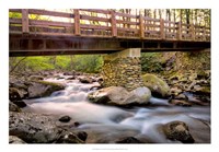 Bridge and Cascade III Framed Print