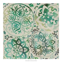 Moss Medallions I Fine Art Print