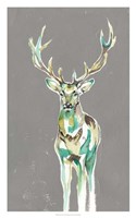 Solitary Deer II Framed Print