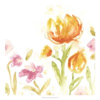 Floral Song II Framed Print