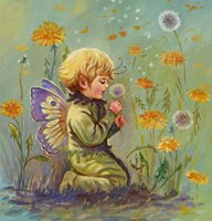 Dandelion Elf Fine Art Print
