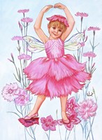 Fairy Of The Pinks Fine Art Print