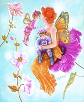 Mother Fairy's Kiss Fine Art Print