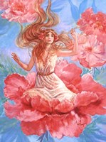 Peony Fairy Fine Art Print
