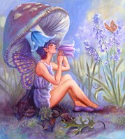 Blue Bell Fairy Fine Art Print