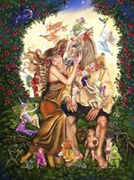 Bottom And Titania Fine Art Print