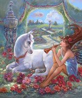 Flute Fairy Fine Art Print
