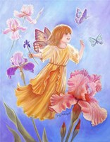 Iris Fairy Fine Art Print