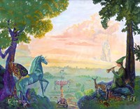 Land Of Pegasus Fine Art Print