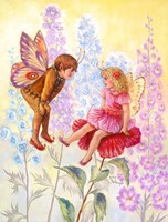 Little Chat Fine Art Print