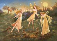 Moonlit Dance Fine Art Print