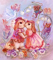 Bunny Wedding Fine Art Print