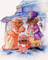 Mouse Christmas Gifts Fine Art Print