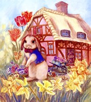 Parsley Bunny's House Fine Art Print