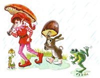 Rain Parade Fine Art Print