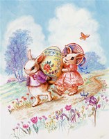 The Bunny Trail Fine Art Print