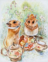 The City Mouse And The Country Mouse Fine Art Print