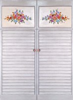 Flower Shutters Fine Art Print