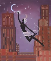 Art Deco Gliding Fine Art Print