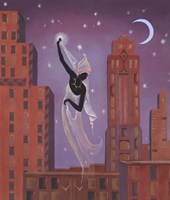 Art Deco Scarf Framed Print