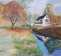 Autumn In The Country Fine Art Print