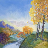 Autumn River Fine Art Print