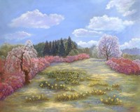 Azalea Meadow Fine Art Print