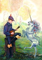 Dancing Unicorn Fine Art Print