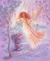 Angel Of Sacred Glade Fine Art Print