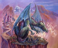 Green Dragon - Enhanced Fine Art Print