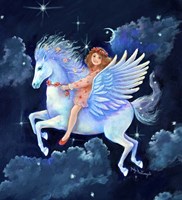 The Fly-Away-Horse Fine Art Print