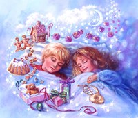 Visions Of Sugarplums Fine Art Print