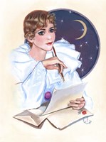 Writing Letter Fine Art Print