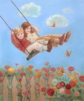 Zinnias Fine Art Print