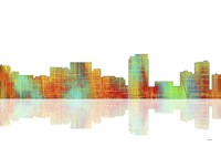 Honolulu Hawaii Skyline 1 Fine Art Print