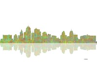 Kansas City Missouri Skyline 1 Fine Art Print