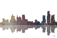 Boston Massachusetts Skyline BW 1 Fine Art Print