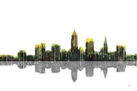 Cleveland Ohio Skyline BW 1 Fine Art Print