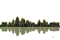 Kansas City Missouri Skyline BW 1 Fine Art Print